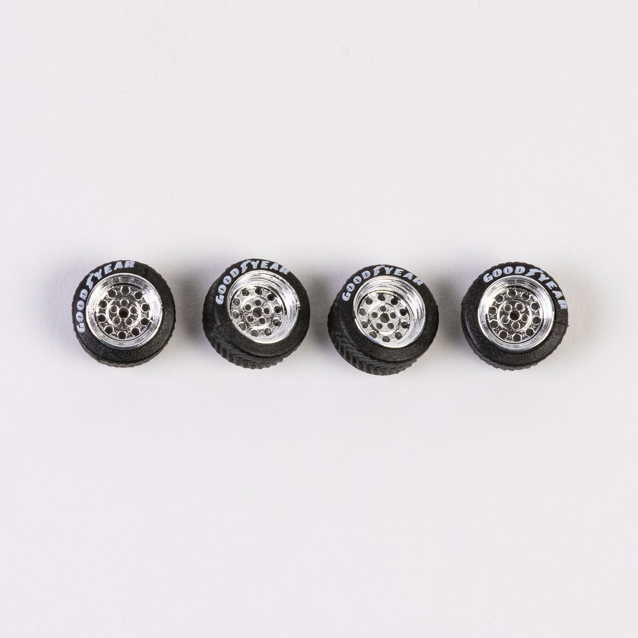 #178 Chrome "Dots" Style Lettered Wheels - *BEST SELLER