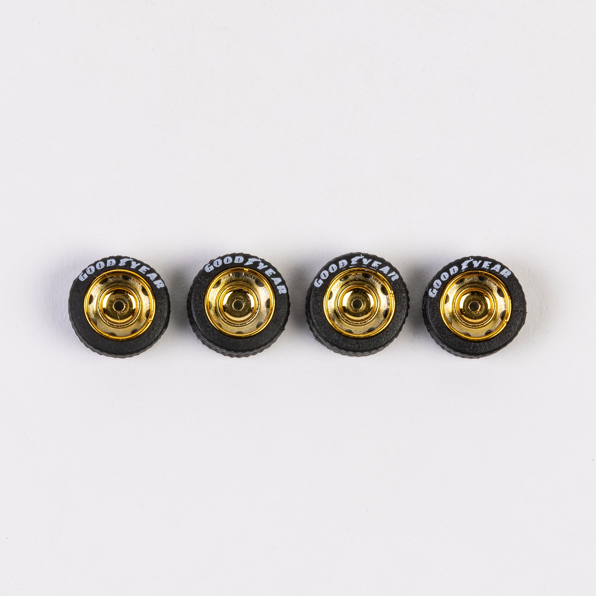 #196 Gold "Steely" Style Lettered Wheels