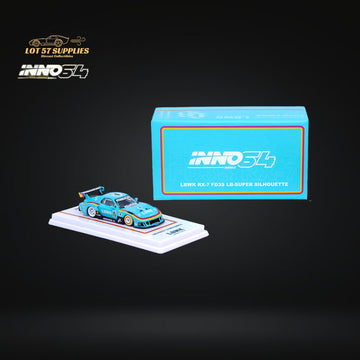 Inno64 Mazda RX-7 LBWK FD3S Blue MDX 24' 1:64 IN64-LBWK-RX7-03