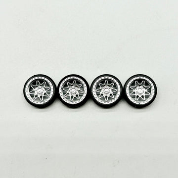 NEW- 14mm Chrome “Hardrock” Specialty Wheels