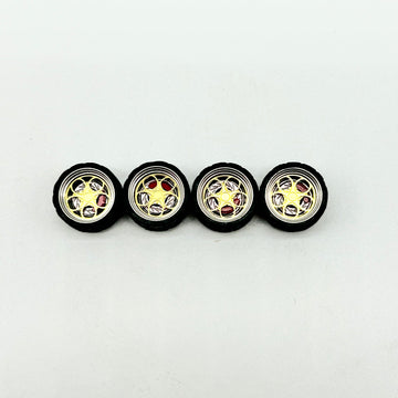 11mm “Outlaw” Style Alloy Bearing Wheels. (Spinners)