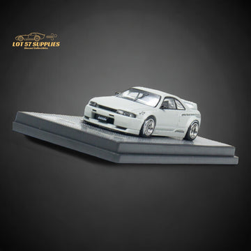 Inno64 Nissan Skyline GT-R R33 "Pandem / Rocket Bunny" Widebody in Cement Grey Matte 1:64 IN64-R33P-CGM