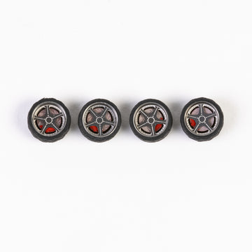 11mm Traditional 5 Spoke Alloy Bearing Wheels